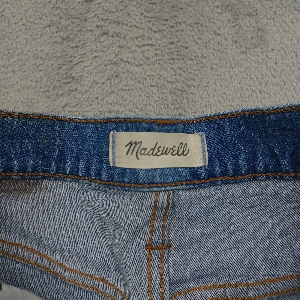 Madewell Jeans Womens 27 Blue Denim Classic Straight Jeans Light Wash‎